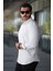 Slim Fit Uzun Kollu Erkek Beyaz Gömlek 2