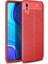 Redmi 9A Kılıf Deri Görünümlü Deriko Premium Silikon Kapak 1
