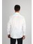 Enzo Ferrettı EF11 R 901 Beyaz Non-Iron Çift Kat Iplik, Regular Fıt,erkek Gömlek 4