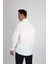 Enzo Ferrettı EF11 R 901 Beyaz Non-Iron Çift Kat Iplik, Regular Fıt,erkek Gömlek 5