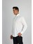 Enzo Ferrettı EF11 R 901 Beyaz Non-Iron Çift Kat Iplik, Regular Fıt,erkek Gömlek 6