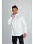 Enzo Ferrettı EF11 R 901 Beyaz Non-Iron Çift Kat Iplik, Regular Fıt,erkek Gömlek 8