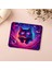 Neon Renkli Kozmik Kedi Mouse Pad - 19X23 cm 2 mm Dikdörtgen Ithal Baskılı Mouse Pad 5