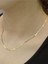 14 Ayar Altın Ince Italyan Ezme Zincir Kolye 5
