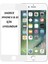 Iphone 6s Beyaz Tam Kaplayan Ön Ekran Koruyucu-Tempered Glass 2