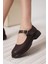 Yoko Premium Kahverengi Oxford Ayakkabı 1