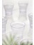Akrilik Şeffaf 6'lı Kısa Bardak & Su Meşrubat Kahve Yanı Bardağı 300 ml ( Cam Değildir ) 4