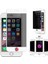 Iphone 7 8 Uyumlu 6d Kavisli Temperli Hayelet Ekran Koruyucu Renk Beyaz Kırılmaz Cam 2