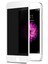 Iphone 7 8 Uyumlu 6d Kavisli Temperli Hayelet Ekran Koruyucu Renk Beyaz Kırılmaz Cam 5