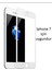 Iphone 7 Curve Tempered Glass Full Beyaz Cam Ekran Koruyucu 1