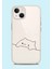 Iphone 13 Uyumlu '' Cat On The Table '' Tasarım Kılıf 1
