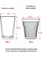 Akrilik Şeffaf Tekli Kısa Bardak & Su Meşrubat Kahve Yanı Bardağı 300 ml ( Cam Değildir ) 4