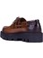 - Taba Hakiki Deri Bağcıklı Erkek Günlük Ayakkabı 115-K512 4