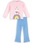 Catcorn Kız Çocuk T-Shirt Pantolon Takım 3