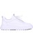 - Beyaz Hakiki Deri Bağcıklı Erkek Sneaker 115-K588 1