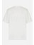 Ekru Bisiklet Yaka Baskılı T-Shirt 3