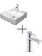 Vero Air 50 cm Lavabo ve D-Neo Lavabo Bataryası, Medium 1