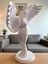 3D Baskılı Melek Heykeli – Dekoratif Kanatlı Figür (16X15 Cm) 3