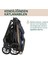 ONE4EVER Lounge Çift Yönlü Kolay Katlanabilen Travel Sistem-Seyahat Sistem Bebek Arabası Denim Shine 9