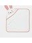 Cute Rabbit Şapkalı Bebek Havlusu 75×80 cm %100 Pamuk -Pembe 1