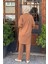 Pantolonlu Takım KY-B25-76004 Camel 4