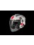 Kask mt Cosmo Sv Silence A2 Gloss Gümüş Gözlüklü 1