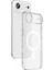 Apple iPhone 17 Air Kılıf Zore M-Safe Şarj Özellikli Şeffaf Kamera Çerçeveli Porto Kapak 1