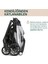 ONE4EVER Lounge Çift Yönlü Kolay Katlanabilen Travel Sistem-Seyahat Sistem Bebek Arabası Sparkle Grey 10