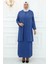 Şükran Abiye Elbise Indigo 2