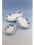 Inci Serisi Blue Blanc 3 Boy Porselen Kayık Tabak 1