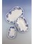 Inci Serisi Blue Blanc 3 Boy Porselen Kayık Tabak 3
