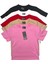 Çocuk Basic T-Shirt Kız Erkek Unisex %100 Pamuk | 5'li Paket | 1