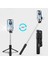 Kendiliğinden LED Işıklı Kumandalı Uzayabilen Selfie Çubuğu,masa Üstü Tripod (4887) 4