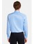 Erkek Slim Fit Non-Iron Pamuklu Doğa Dostu Ekoteks Belgeli Ütü Gerektirmez açık Mavi Gömlek 5