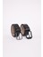 Erkek 2'li Set 4 cm Spor siyah Kemer 1