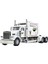 Alaşım Araba Modeli 1:24 Peter Bilt 389 Amerikan Römork Ses ve Işık Oyuncak Araba Modeli Süsleme (Yurt Dışından) 1