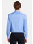 Erkek Slim Fit Non-Iron Pamuklu Doğa Dostu Ekoteks Belgeli Ütü Gerektirmez mavi Gömlek 5