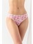 - Pamuklu Desenli, 3'lü Slip Külot Pembe (MGP2961) 1