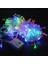 10 mt SL-1013 Fişli 100 LED Rgb Renkli Işıklı Ultra Güçlü Yılbaşı Ağaç Işık 8 Fonksiyonlu Dekoratif 2