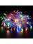 10 mt SL-1013 Fişli 100 LED Rgb Renkli Işıklı Ultra Güçlü Yılbaşı Ağaç Işık 8 Fonksiyonlu Dekoratif 3