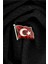 Mineli Türk Bayrağı Gümüş Rozet 1