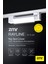 Rayline Opak Beyaz 10W 21.3 cm 4000K Crı 90 Pratik Kilit Mekanizması Ray Spot Lineer LED Aydınlatma 1