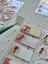 Kawaii Karakterli Koyu Pembe 4 Yaprak 92 Adet Şeffaf Koruma Katmanlı Su Geçirmez Okul Isim Etiketi / Sticker / Çıkartma / Bant 4