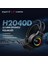 H2040D Rgb Aydınlatmalı Mikrofonlu Gaming Oyuncu Kulaklığı - 3.5mm Jack + USB - Beyaz 1
