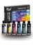 Rich Mastermix Akrilik Boya 6 Renk 60 ml 1 Paket Ana Renkler Akrilik Boya 6 Lı Profesyonel Tuval Canvas 1