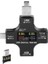 USB Tester Voltmetre Ampermetre Akım Göstergesi Multimetre Test Cihazı Otg Dest 4