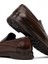 Erkek Kahverengi Deri Casual Loafer 25WFD676218 8
