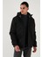 Regular Fit Çıkarılabilir Kapüşonlu Astarlı Mont Erkek Mont 497HECTOR 1