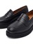 Kadın Siyah Deri Maskülen Loafer 25AFD130318 9
