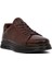 Erkek Kahverengi Bağcıklı Deri Casual Sneaker 25WFD676918 6